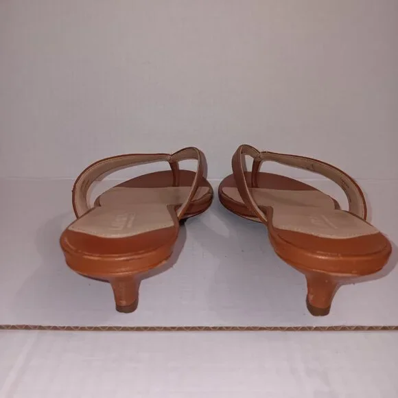 LAUREN RALPH LAUREN FRANCESA HEEL SANDALS LAUREN TAN - Picture 6 of 11